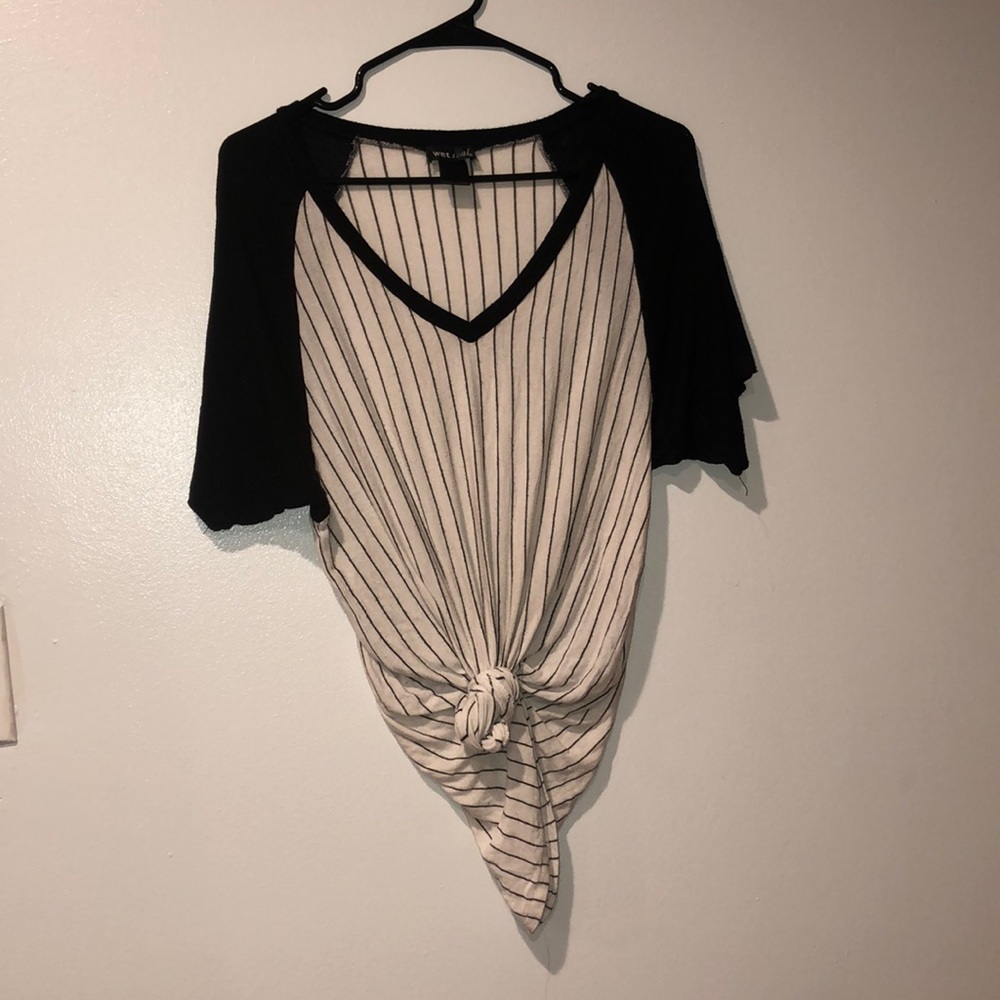 Wet seal baseball tee